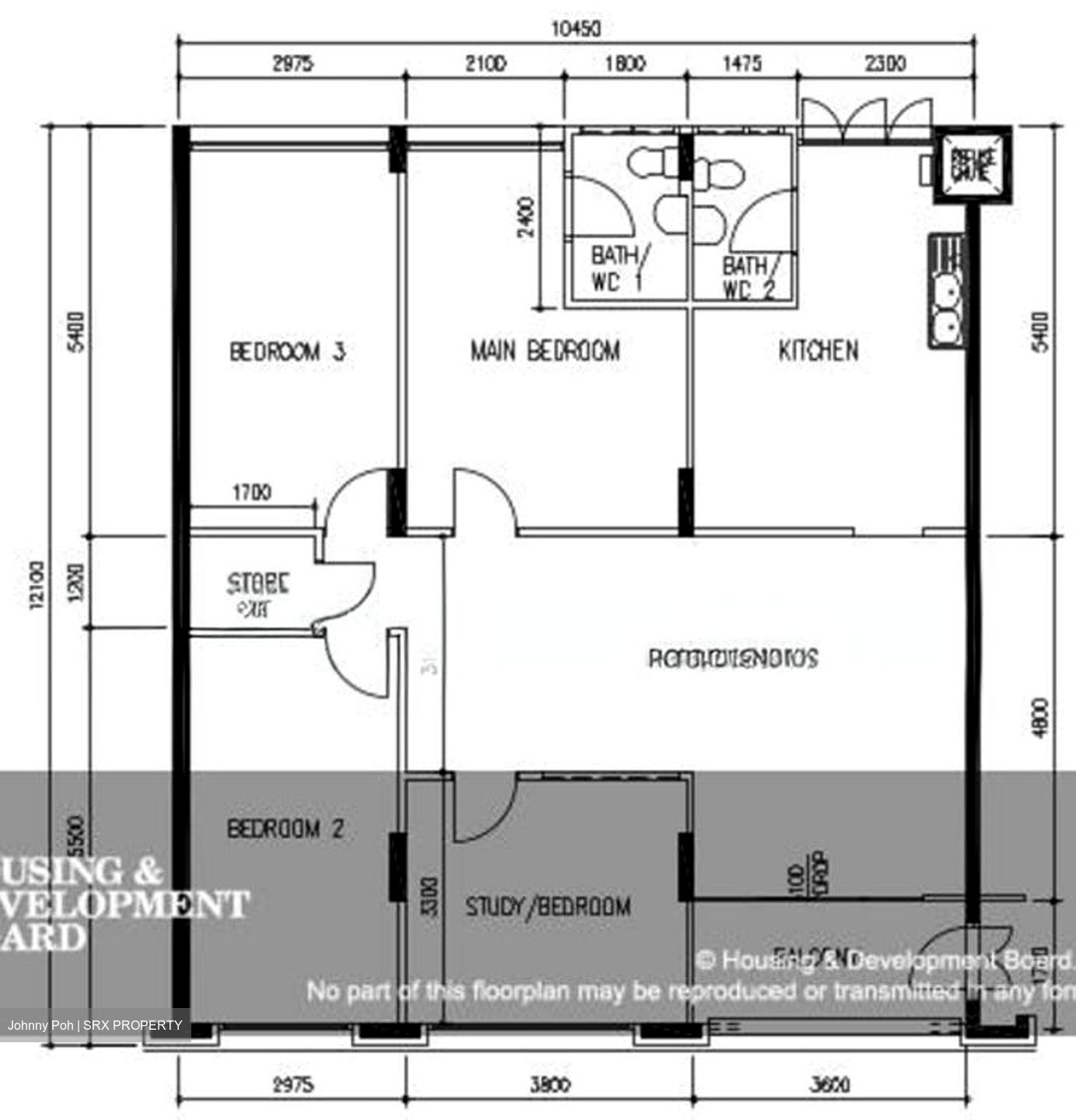 Blk 907 Jurong West Street 91 (Jurong West), HDB 5 Rooms #533625521